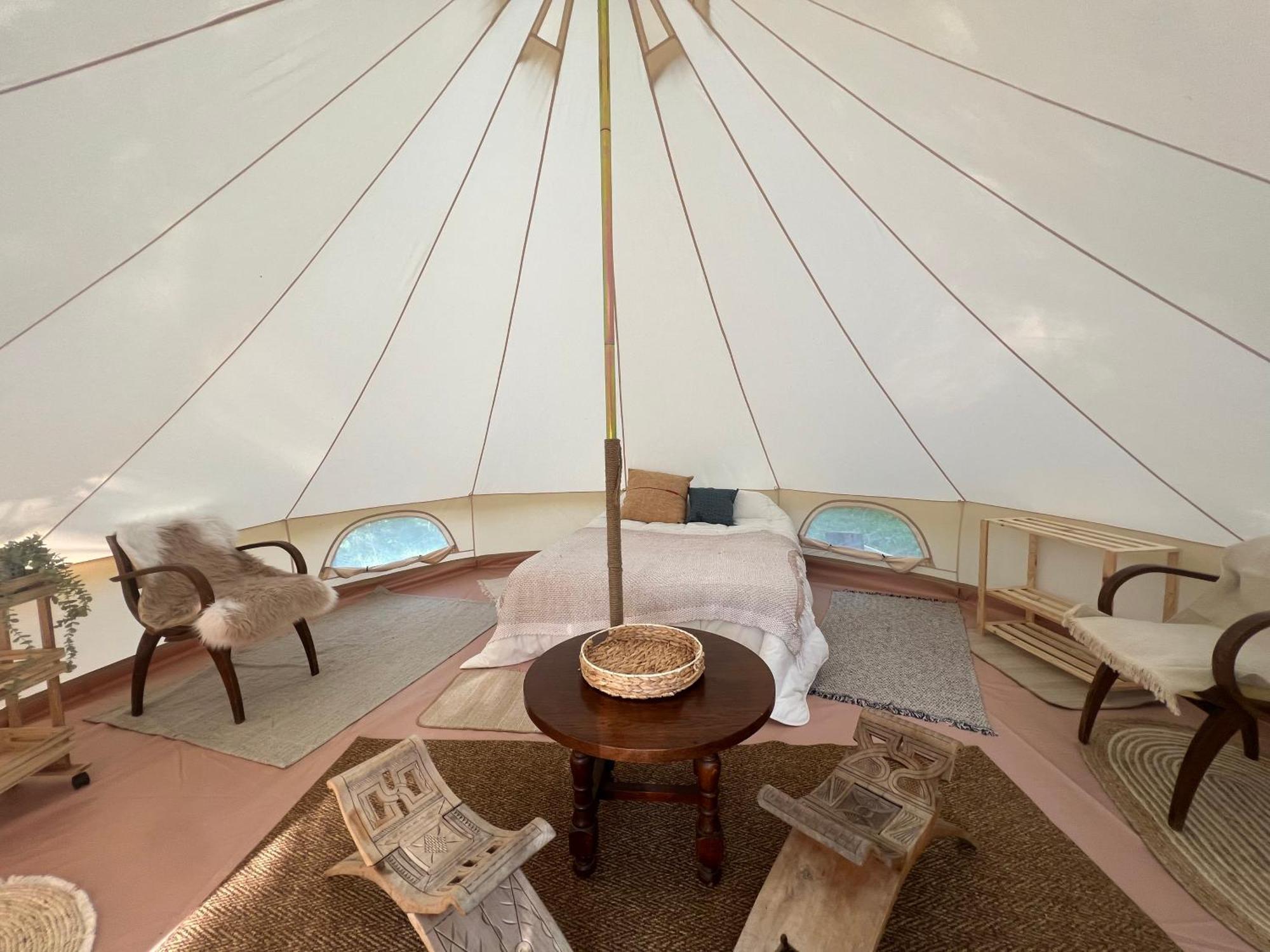 Tente Lodge En Pleine Nature Sumène Dış mekan fotoğraf